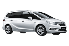 Van Hire Bognor Regis - Vauxhall Zafira 5 + 2 - Minibus hire Bognor regis